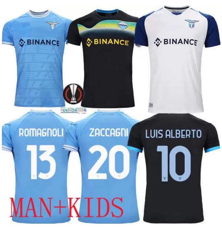 22 23 Lazio Immobile soccer Jersey maglie 2022 ROMAGNOLI IMMOBILE LUIS BASTOS SERGEJ BADELJ LUCAS J.CORREA ZACCAGNI MARUSIC home away third, 22/23 third
22 23 Lazio Immobile soccer Jersey maglie 2022 ROMAGNOLI IMMOBILE LUIS BASTOS SERGEJ BADELJ LUCAS J.CORREA ZACCAGNI MARUSIC home away third, 22/23 third