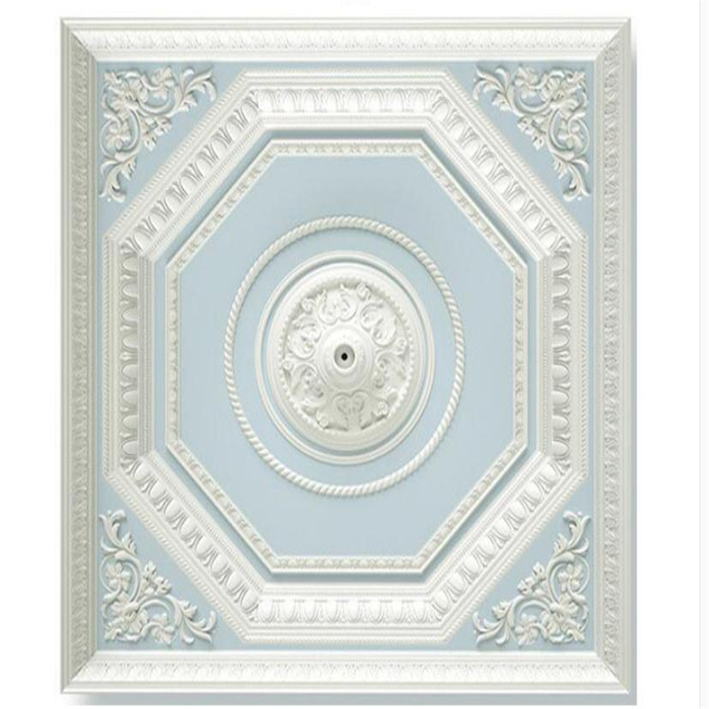 3d ceilings 3d stereoscopic wallpaper European ceiling wallpaper European living room bedroom roof mural wall
