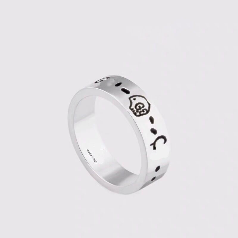 Fashion luxury Sterling silver Unisex Rings Ghost Designer Jewelry Ring for Man Women
Fashion luxury Sterling silver Unisex Rings Ghost Designer Jewelry Ring for Man Women