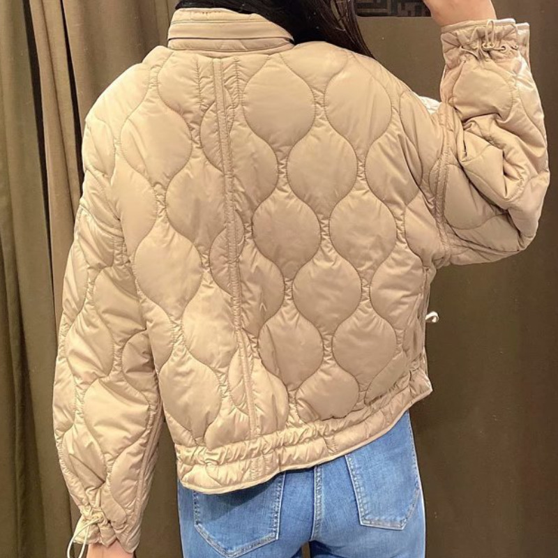 Womens Down Parkas Winter Coat Short Down Jacket Women Parkas Loose Solid Coat Light Slim Streetwear Jacket Female Chic Outerwear 220902