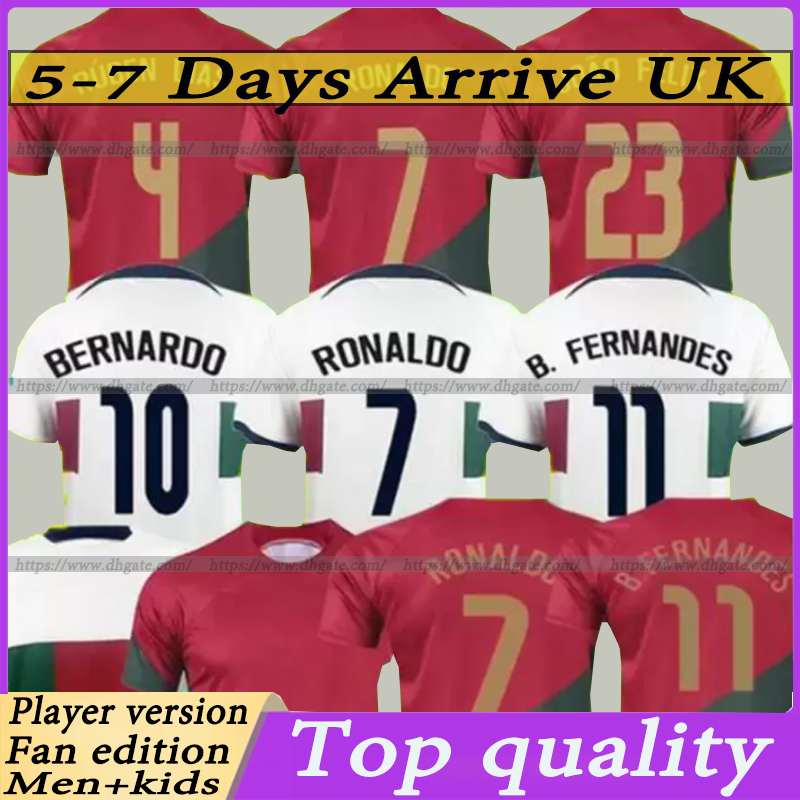 22 23 Portuguesa JOAO FELIX soccer jerseys RUBEN NEVES BRUNO FERNANDES Portugieser 22 23 Portuguese football shirt J. OTAVIO RONALDO Men Kids kit sets uniform, 2223 away kit
22 23 Portuguesa JOAO FELIX soccer jerseys RUBEN NEVES BRUNO FERNANDES Portugieser 22 23 Portuguese football shirt J. OTAVIO RONALDO Men Kids kit sets uniform, 2223 away kit