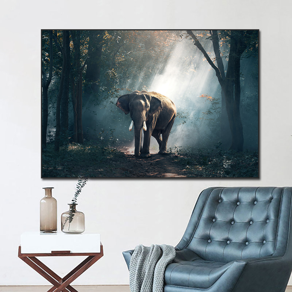 Canvas Painting Abstract Forest Sunlight Elephant Nordic Modern Posters And Prints Wall Art Picture For Living Room Home Decor
Canvas Painting Abstract Forest Sunlight Elephant Nordic Modern Posters And Prints Wall Art Picture For Living Room Home Decor