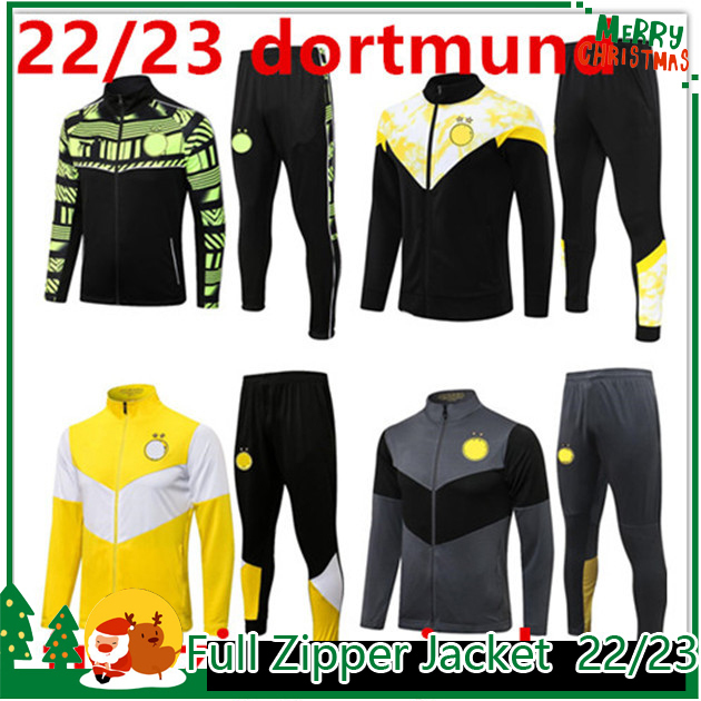22/23 Soccer Tracksuits Sets 2022 2023 Dortmund REUS maillot de football jacket tracksuit Borussia Long sleeves soccer training suit Survetement
22/23 Soccer Tracksuits Sets 2022 2023 Dortmund REUS maillot de football jacket tracksuit Borussia Long sleeves soccer training suit Survetement