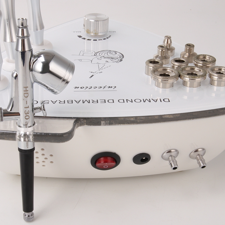 2 in 1 Diamond Dermabrasion Exfoliation Machine Nano Moisturizing Water Sprayer Remove Blackhead Wrinkle Facial Peeling Machine