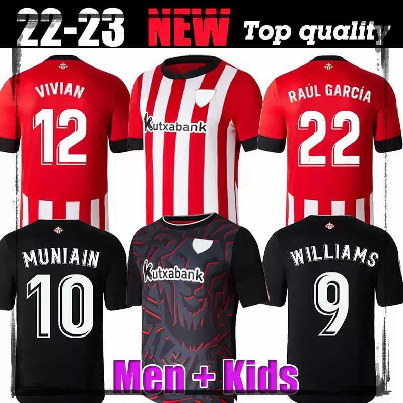 ATHLETIC 22 23 Bilbao soccer Jerseys home kids DE ESPANA 2023 2022 I.LEKUE I.MARTINZ RAUL GARCIA jersey football shirts WILLIAMS MUNIAIN 10 RED KIT SETS
ATHLETIC 22 23 Bilbao soccer Jerseys home kids DE ESPANA 2023 2022 I.LEKUE I.MARTINZ RAUL GARCIA jersey football shirts WILLIAMS MUNIAIN 10 RED KIT SETS