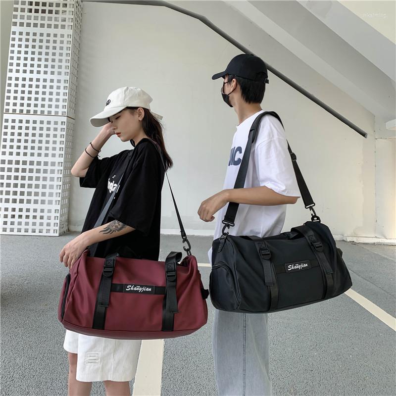 Duffel Bags Travel Large Capacity Oxford Bag Dry And Wet Separation With Independent Shoes Pocket Shoulder Sports XA706M, Black
Duffel Bags Travel Large Capacity Oxford Bag Dry And Wet Separation With Independent Shoes Pocket Shoulder Sports XA706M, Black