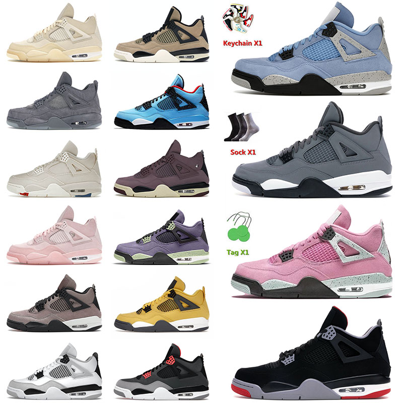 Authentic Top Jumpman 4 4s IV Basketball Shoes University Blue Cool Grey Red Thunder Black Cat Kaws Infrared Violet Ore Outdoor Sneakers Eur 50, B49 sail blue 40-47
Authentic Top Jumpman 4 4s IV Basketball Shoes University Blue Cool Grey Red Thunder Black Cat Kaws Infrared Violet Ore Outdoor Sneakers Eur 50, B49 sail blue 40-47