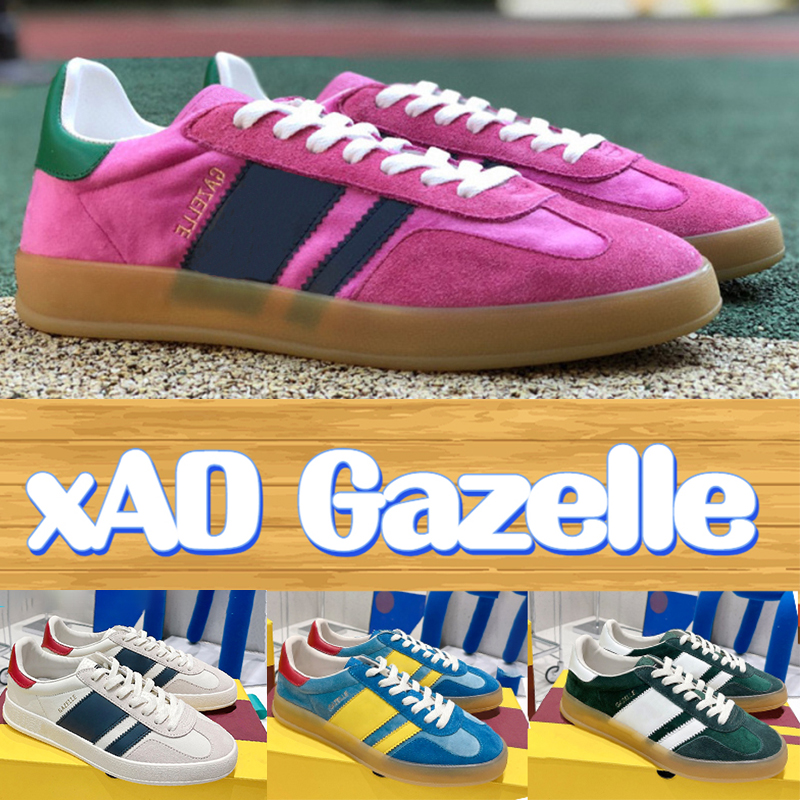 Luxury Gazelle Sneaker Pink fashion xAD Casual Shoes designer men women sneakers Blue silk Green Red Velvet White suede Beige Ebony mens Canvas womens trainers, Shoes box
Luxury Gazelle Sneaker Pink fashion xAD Casual Shoes designer men women sneakers Blue silk Green Red Velvet White suede Beige Ebony mens Canvas womens trainers, Shoes box