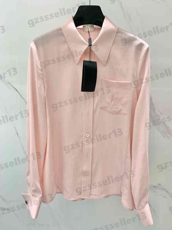 Blouses Tops For Womens Saint Letter Embroidered Logo Designer Blouse Fashion High Quality Autumn And Winter Thin Top Shirt Luxury Women Clothing 0912
Blouses Tops For Womens Saint Letter Embroidered Logo Designer Blouse Fashion High Quality Autumn And Winter Thin Top Shirt Luxury Women Clothing 0912