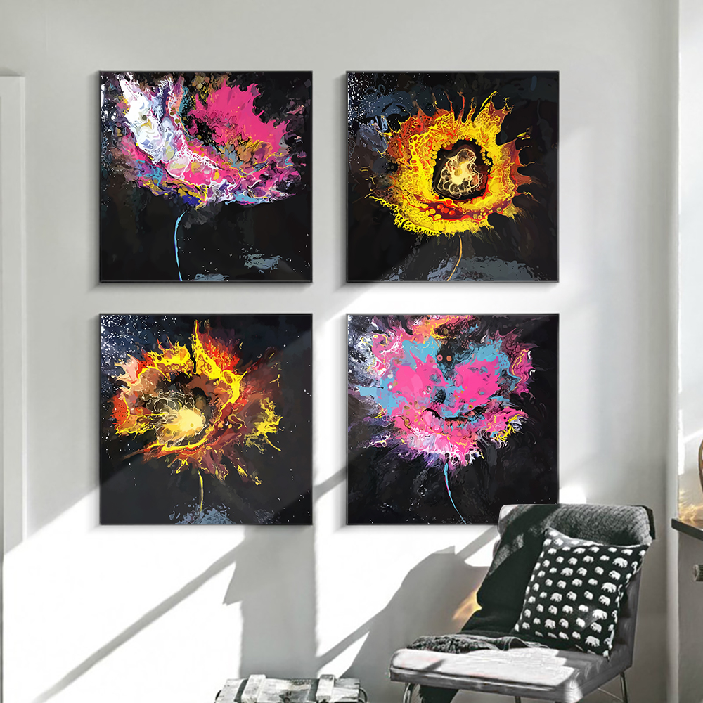 Flower Painting Canvas Prints And Posters Abstract Bright Red Poppy Nordic Plant Wall Art For Living Room Home Decoration
Flower Painting Canvas Prints And Posters Abstract Bright Red Poppy Nordic Plant Wall Art For Living Room Home Decoration