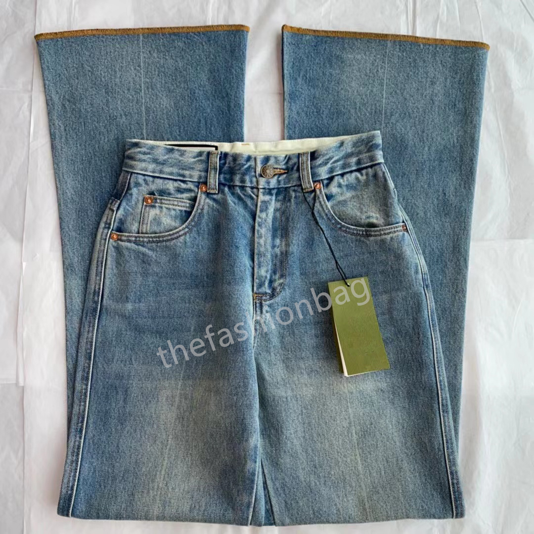 Women's Jeans Designer High QualityLabel Women's JeansStraight Leg Washed Classic Trousers, Blue
Women's Jeans Designer High QualityLabel Women's JeansStraight Leg Washed Classic Trousers, Blue