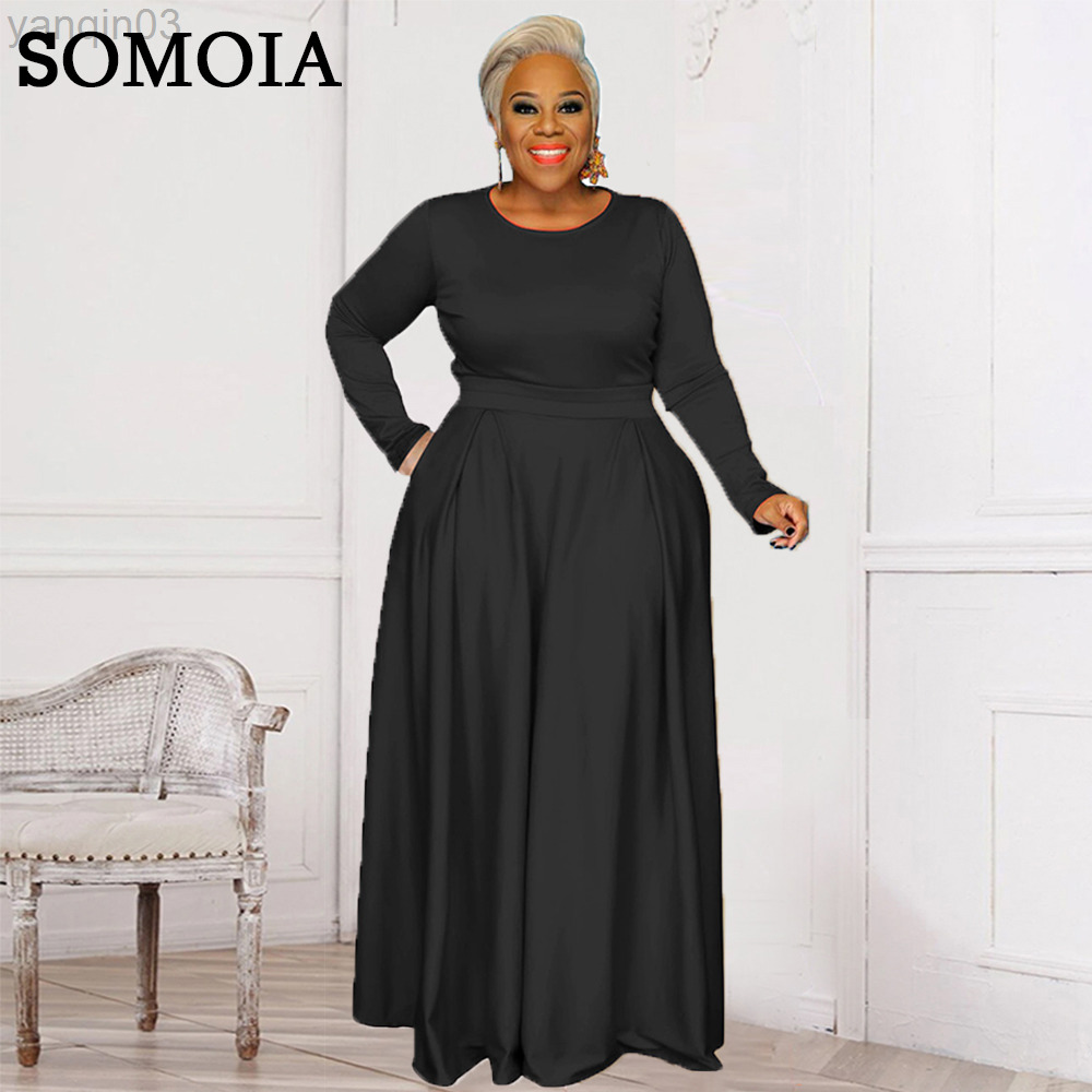 Women's Plus Size Tracksuits Plus Size Women Clothing Casual Solid Crew Neck Two Piece Set Long Sleeves Fall Matching Suit Draped Maxi Skirts Sets wholesale L220905, Blue
Women's Plus Size Tracksuits Plus Size Women Clothing Casual Solid Crew Neck Two Piece Set Long Sleeves Fall Matching Suit Draped Maxi Skirts Sets wholesale L220905, Blue
