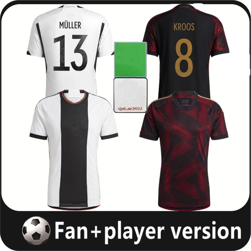 2022 GNABRY WERNER soccer jersey Fans KROOS DRAXLER REUS HUMMELS MULLER GOTZE world Cup football shirt germanies 22 23 men Player version, 2022 home
2022 GNABRY WERNER soccer jersey Fans KROOS DRAXLER REUS HUMMELS MULLER GOTZE world Cup football shirt germanies 22 23 men Player version, 2022 home