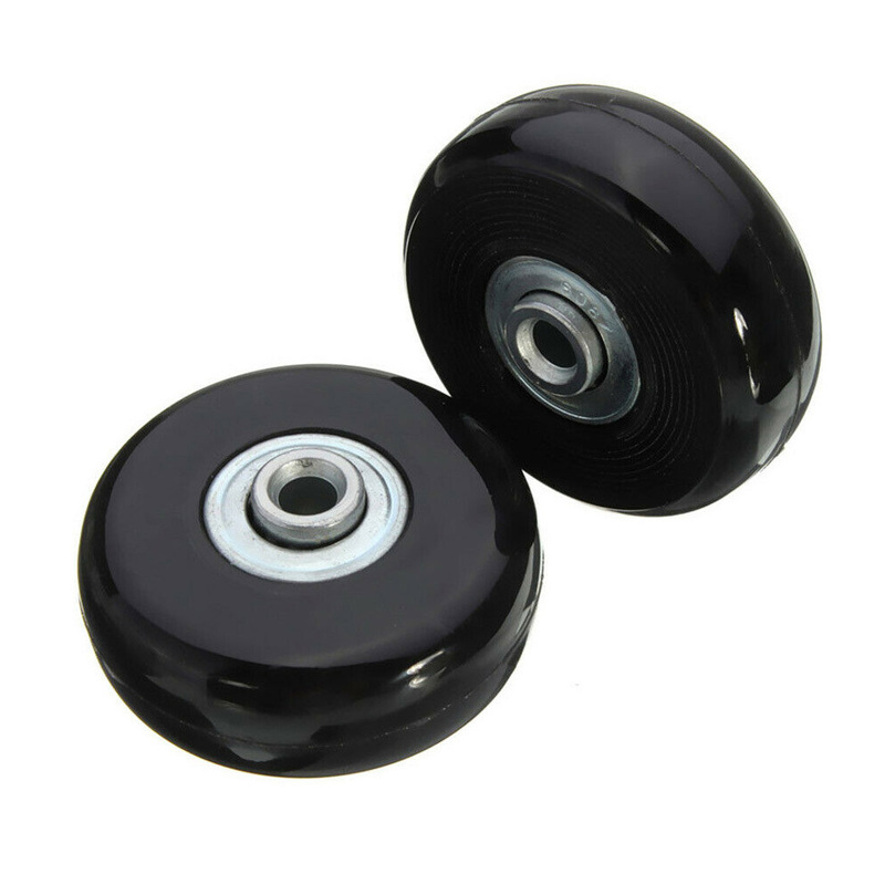 Bag Parts Accessories 4Pcs Flexible Luggage Wheel Practical Replacement Roller Screw Durable Silent With Repair Tool Travel Solid Suitcase 220905