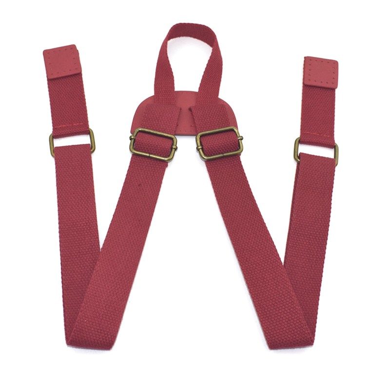 Bag Parts Accessories Adjustable Backpack Strap Black Durable Canvas Replacement Shoulder Strap Rucksack School Book Bag Leather Belt Accessories 2209