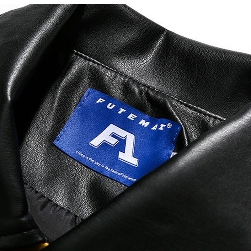 Mens Jackets Winter Man Motorcycle PU Leather Men Baseball Coat Bomber Women Varsity Stadium Award Street Embroid 220902