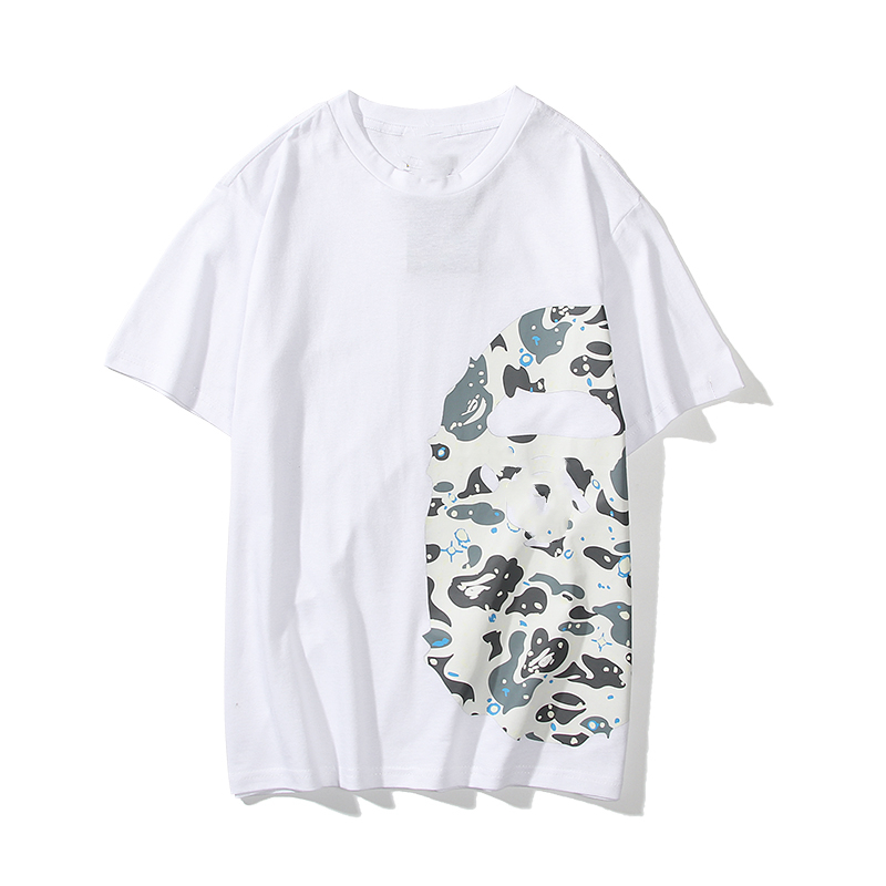 2022 men t shirts mens designer t shirt shark womens head tshirt camouflage glow pure cotton t-shirt luminous Cartoon printing Anti-Pilling Anti-Shrink Panelled tee, 1pcs button
2022 men t shirts mens designer t shirt shark womens head tshirt camouflage glow pure cotton t-shirt luminous Cartoon printing Anti-Pilling Anti-Shrink Panelled tee, 1pcs button