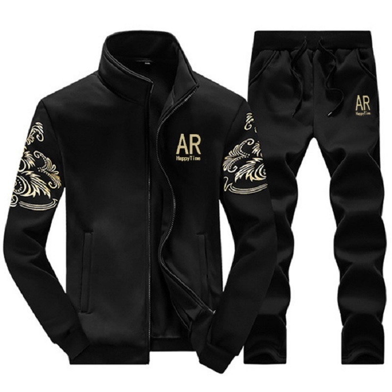 Mens Tracksuits Mens Casual Suits Top Jackets Sweatshirts Sweatpants Two Piece Suits 220905