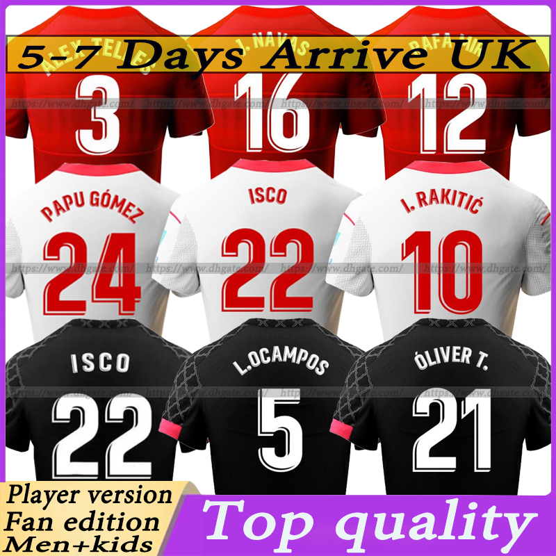 22/23 SevillaS soccer jersey ISCO #22 2022 2023 RAKITIC L.OCAMPOS NAVAS Martial SUSO MUNIR TECATITO Y.EN-NESYRI Football Shirts J.NAVAS Diego Carlos Fernando Uniforms, 22/23 fans version 3rd
22/23 SevillaS soccer jersey ISCO #22 2022 2023 RAKITIC L.OCAMPOS NAVAS Martial SUSO MUNIR TECATITO Y.EN-NESYRI Football Shirts J.NAVAS Diego Carlos Fernando Uniforms, 22/23 fans version 3rd
