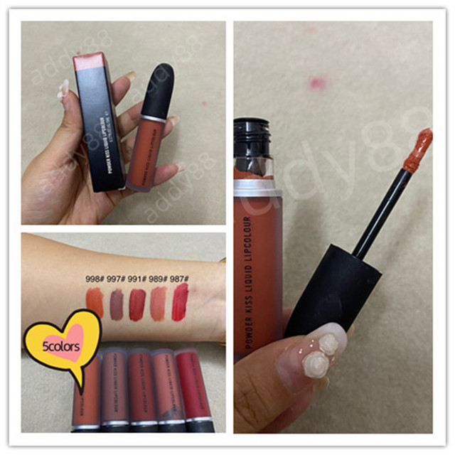 M makeup lip gloss lipsticks powder kiss liquid lipstick lipcolour 15ML 5colors, Mixed color
M makeup lip gloss lipsticks powder kiss liquid lipstick lipcolour 15ML 5colors, Mixed color