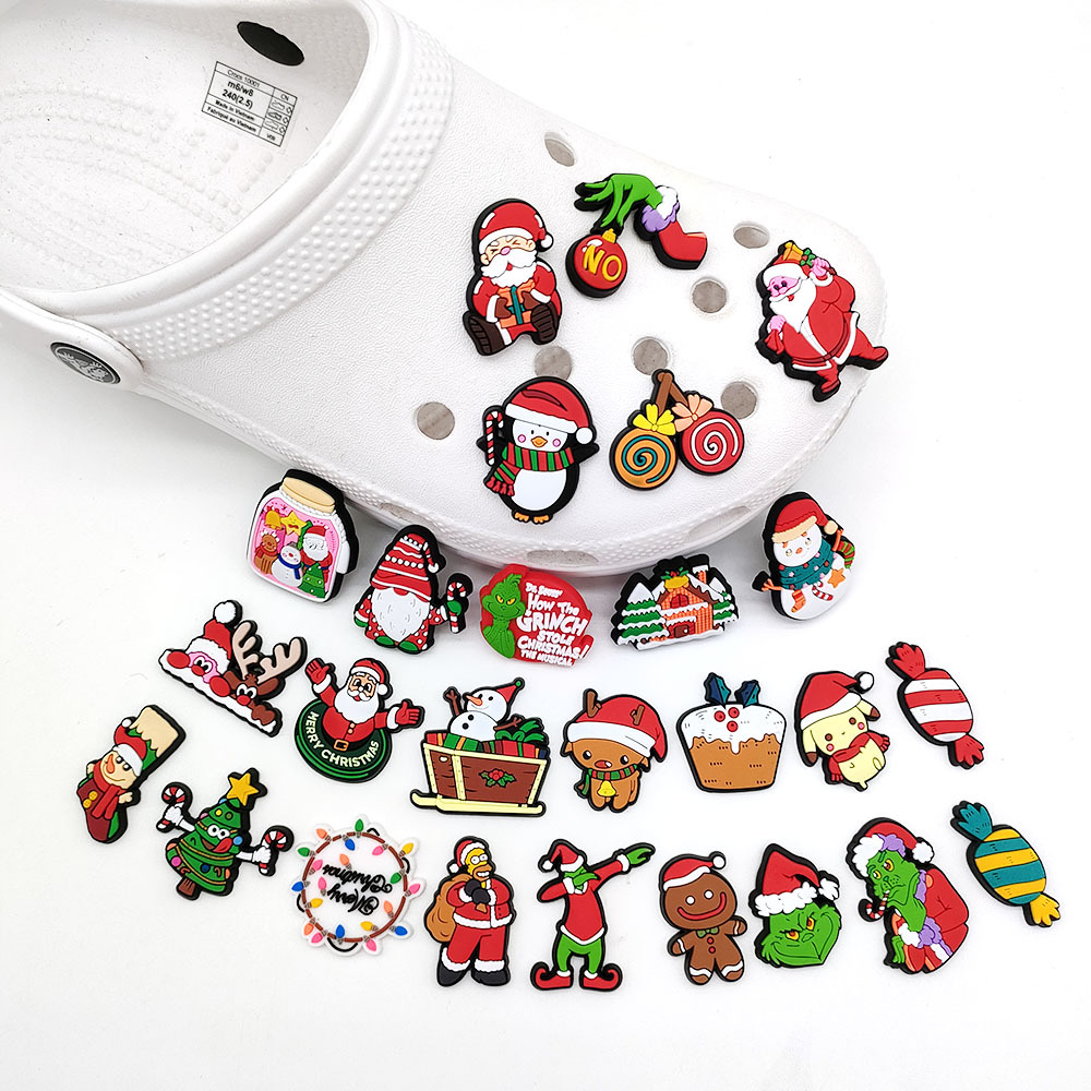 Wholesale Christmas Shoe Charm Jibitz Santa Claus Croc Charms Clog Pins Gifts
Wholesale Christmas Shoe Charm Jibitz Santa Claus Croc Charms Clog Pins Gifts