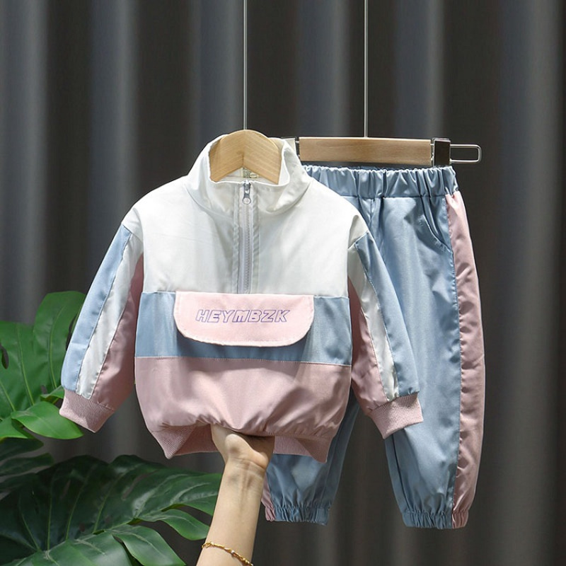 Clothing Sets Fashion Autumn Baby Clothes For Girls Children Cotton Jacket Pants 2PcsSets Boys Casual Costume Infant Outfits Kids Tracksuits 220905