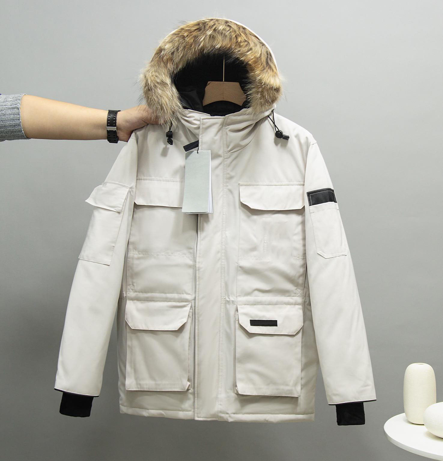 Men Women down jacket Winter outdoor leisure sports white duck windproof parker long leather collar cap warm real wolf fur Stylish Bomber Jackets Adventure Coat
Men Women down jacket Winter outdoor leisure sports white duck windproof parker long leather collar cap warm real wolf fur Stylish Bomber Jackets Adventure Coat