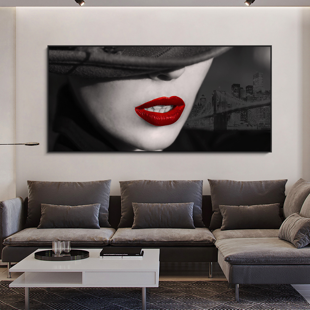 Abstract Women Red Lips Painting Modern Fashion Canvas Posters And Prints Wall Art Pictures For Living Room Home Decoration
Abstract Women Red Lips Painting Modern Fashion Canvas Posters And Prints Wall Art Pictures For Living Room Home Decoration