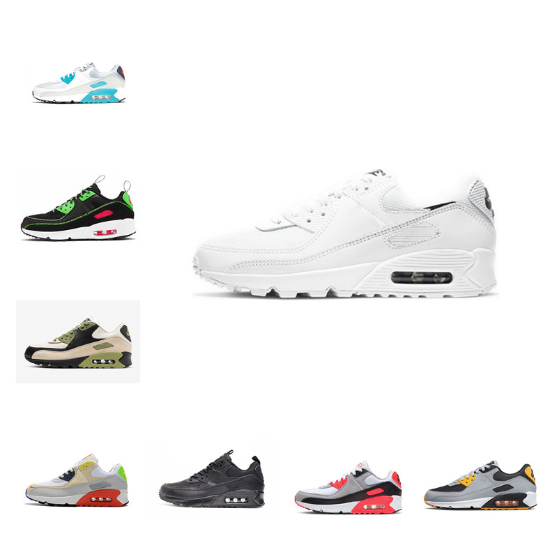 Designer Running Shoes For Men 90 Trainer Women foamrunner Sneaker White Black Infrared Colorways Futura Cushion Golf Laser Blue Bred Sneakers man woman, Color
Designer Running Shoes For Men 90 Trainer Women foamrunner Sneaker White Black Infrared Colorways Futura Cushion Golf Laser Blue Bred Sneakers man woman, Color