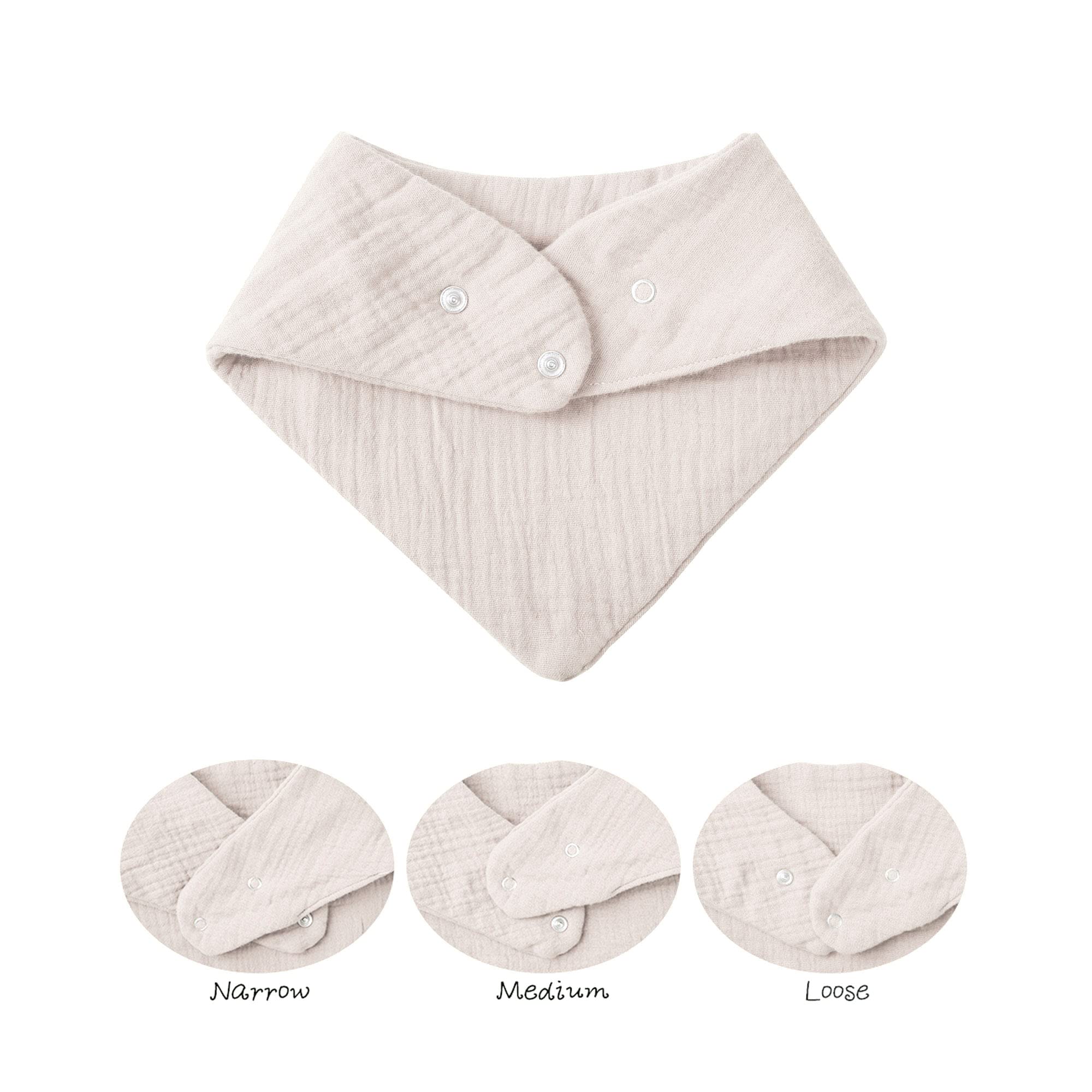 Bibs Burp Cloths Muslin Baby Bandana Drool 100% Cotton For Unisex Boys Girls 10 Solid Colors Set Teething And Drooling Drop D Mxhome Amcbn