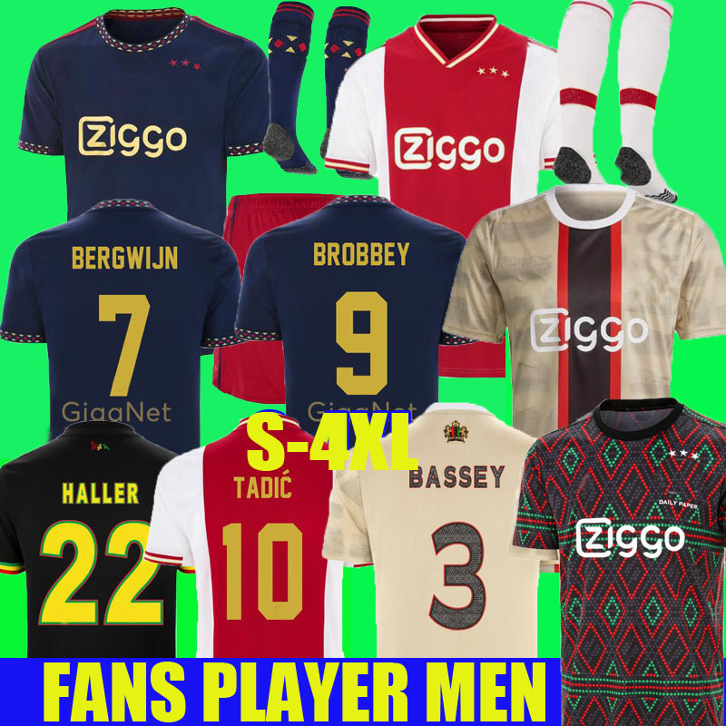 21 22 23 TADIC ajaxs soccer jersey BERGWIJN 2022 football shirt home L.OCAMPOS BASSEY HALLER WIJNDAL Cruyff men kids kit third pre training uniforms fan player version, Third kids
21 22 23 TADIC ajaxs soccer jersey BERGWIJN 2022 football shirt home L.OCAMPOS BASSEY HALLER WIJNDAL Cruyff men kids kit third pre training uniforms fan player version, Third kids