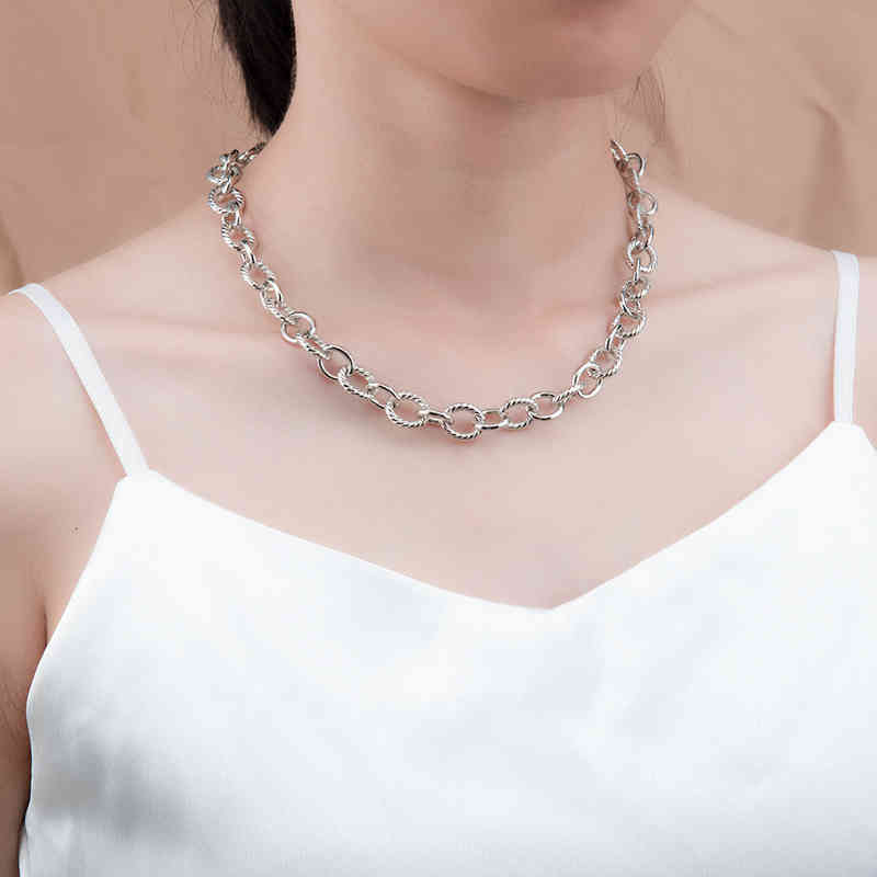 Designer Necklace Jewelry Set Gold Sliver Chains Charm Necklaces Women Madison Chain Medium Men Wedding Engagement Gift Punk, Sliver bracelet 21cm
Designer Necklace Jewelry Set Gold Sliver Chains Charm Necklaces Women Madison Chain Medium Men Wedding Engagement Gift Punk, Sliver bracelet 21cm