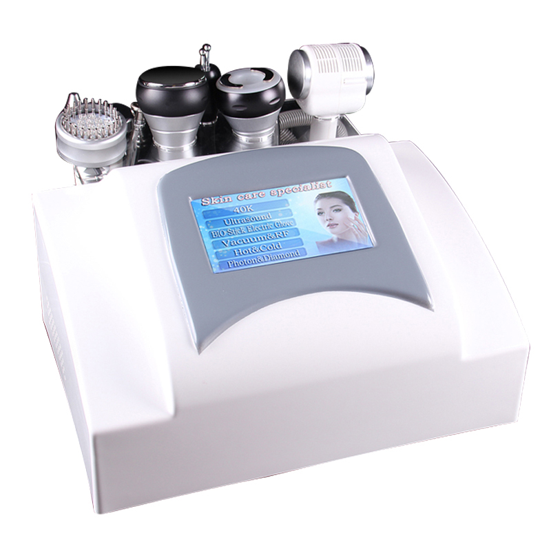 Salon Spa Face Body Multi-Functional Beauty Equipment 40K Cavitation Fat Loss Vacuum RF Skin Lifting Tightening Microdermabrasion Diamond Peeling Deep