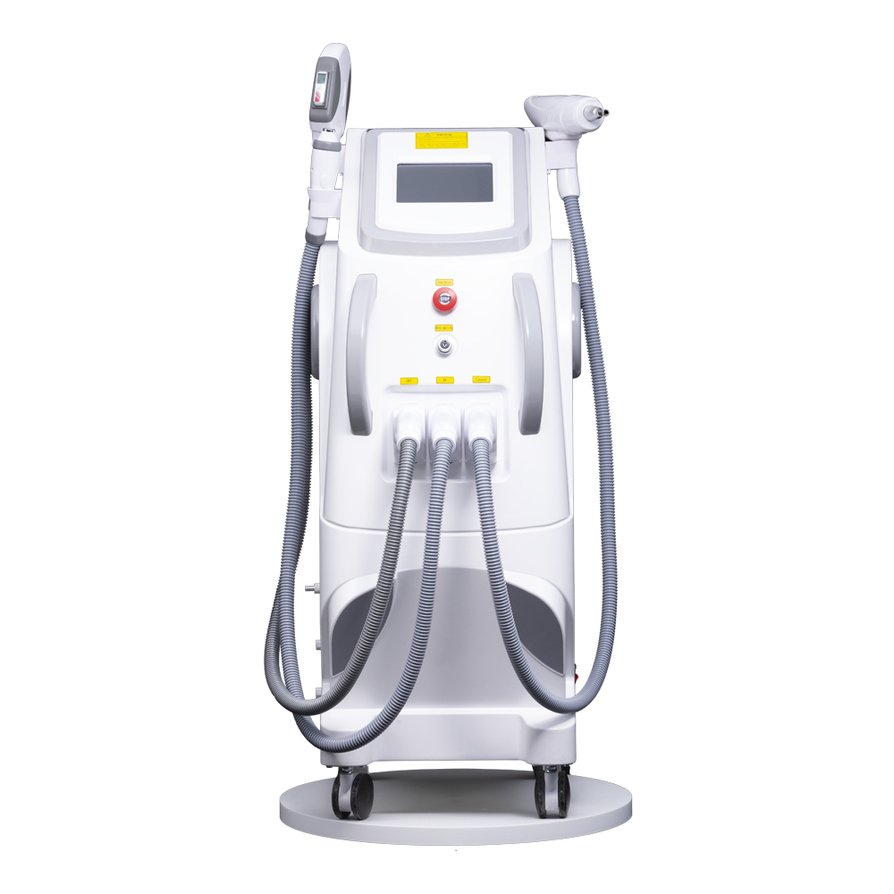Nd Yag Laser Machine For Permanent Hair Removal Rf Skin Rejuvenation E-light System Beauty Equipment