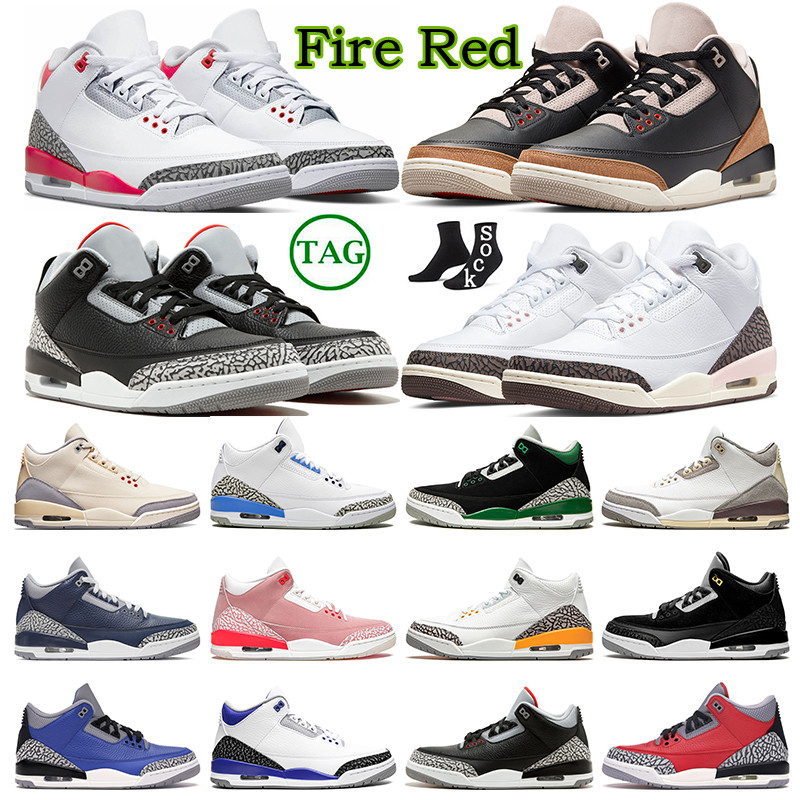 Basketball Shoes 3 3s men sneakers Fire Red Desert Elephant Neapolitan Racer Blue Cool Grey women trainers sports outdoor shoe, #23 rust pink
Basketball Shoes 3 3s men sneakers Fire Red Desert Elephant Neapolitan Racer Blue Cool Grey women trainers sports outdoor shoe, #23 rust pink