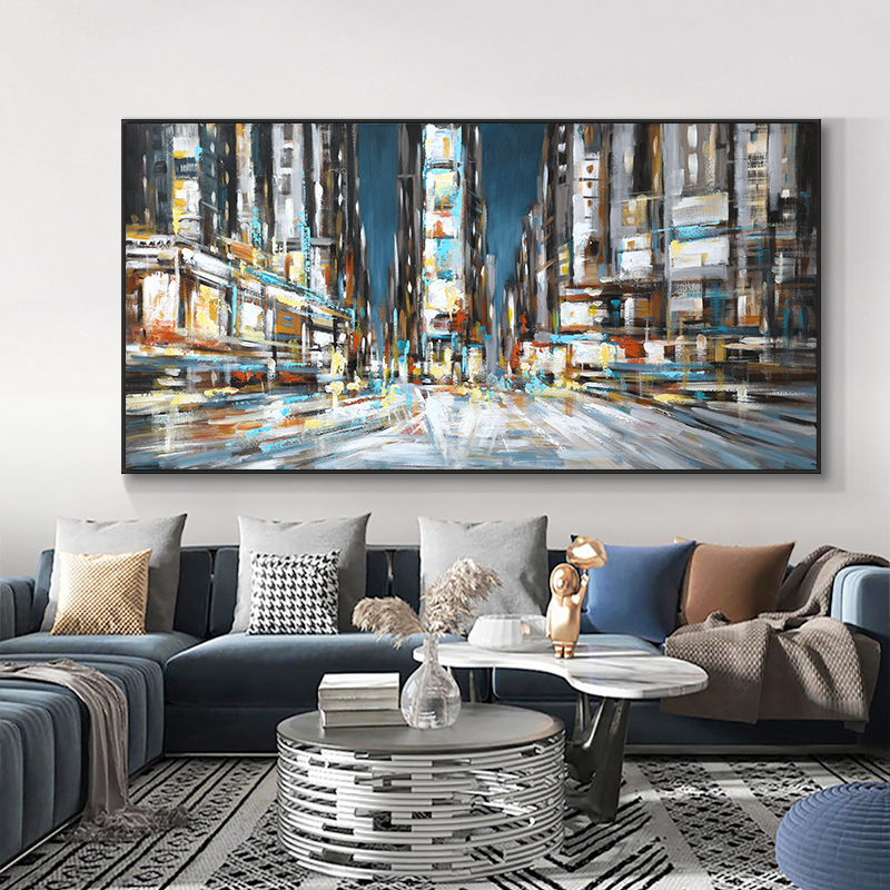 Canvas Painting Wall Art Posters And Prints Abstract Nightscape Building Wall Artworks Pictures For Living Room Decoration
Canvas Painting Wall Art Posters And Prints Abstract Nightscape Building Wall Artworks Pictures For Living Room Decoration
