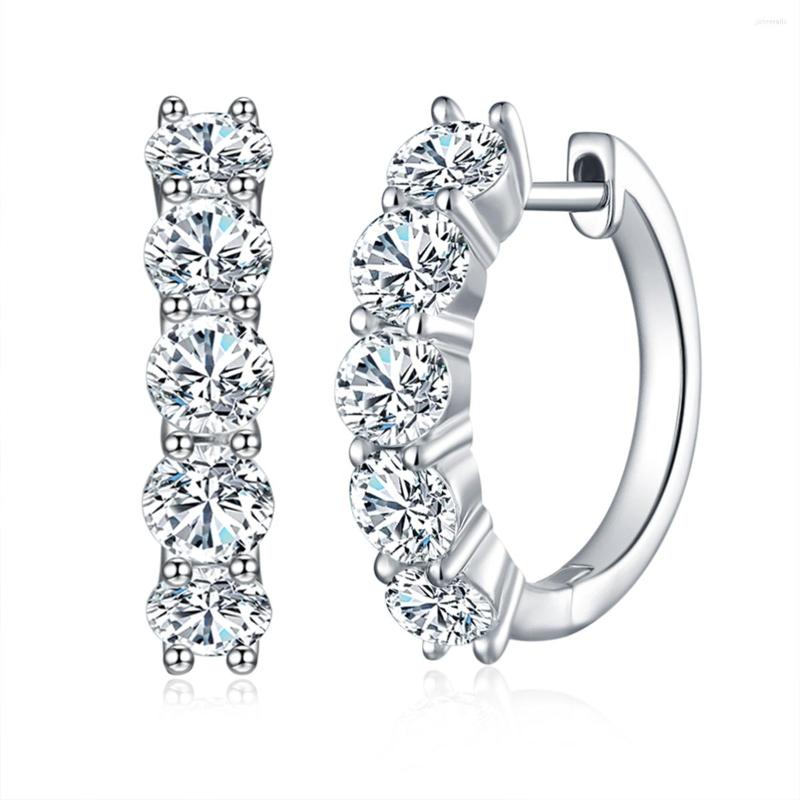 Stud Earrings Anu 4mm 3cttw D Color Moissanite Huggie Hoop 925 Sterling Silver Luxury Earring For Women
Stud Earrings Anu 4mm 3cttw D Color Moissanite Huggie Hoop 925 Sterling Silver Luxury Earring For Women