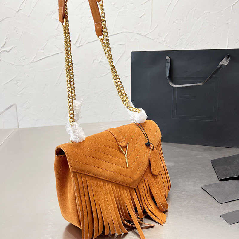 Cross Body Velvet Chain Bag Tassels Crossbody Messenger Bags Flap Shoulder Bags Thread Clutch Purse Frosted Genuine Leather High Quality Fas
Cross Body Velvet Chain Bag Tassels Crossbody Messenger Bags Flap Shoulder Bags Thread Clutch Purse Frosted Genuine Leather High Quality Fas
