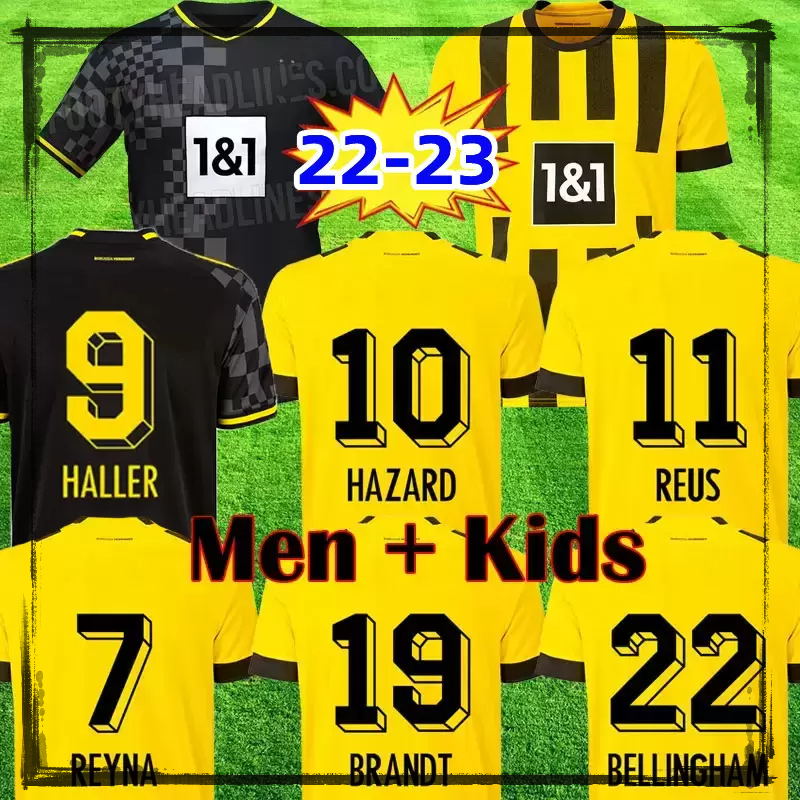 22 23 DOrtmund men kids kit soccer jerseys BVB HALLER SULE BRANDT football shirt REUS MOUKOKO BELLINGHAM HUMMELS REYNA HAZARD MALEN maillot de football Jersey, 22 23 away patch2
22 23 DOrtmund men kids kit soccer jerseys BVB HALLER SULE BRANDT football shirt REUS MOUKOKO BELLINGHAM HUMMELS REYNA HAZARD MALEN maillot de football Jersey, 22 23 away patch2