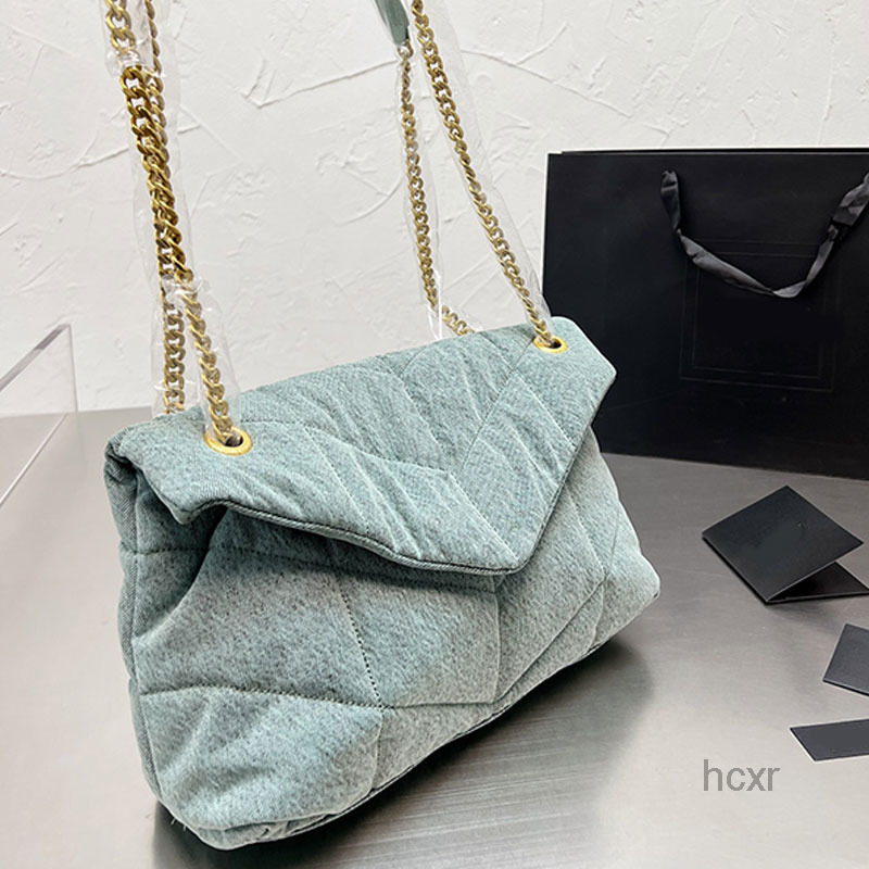 Cross Body Denim Crossbody Bag Women Cloud Handbag Flap Chain Shoulder Bags Thread Purse Fashion Letter Gold Metal Sequin Magnetic Buckle, Blue 30x19 cm
Cross Body Denim Crossbody Bag Women Cloud Handbag Flap Chain Shoulder Bags Thread Purse Fashion Letter Gold Metal Sequin Magnetic Buckle, Blue 30x19 cm