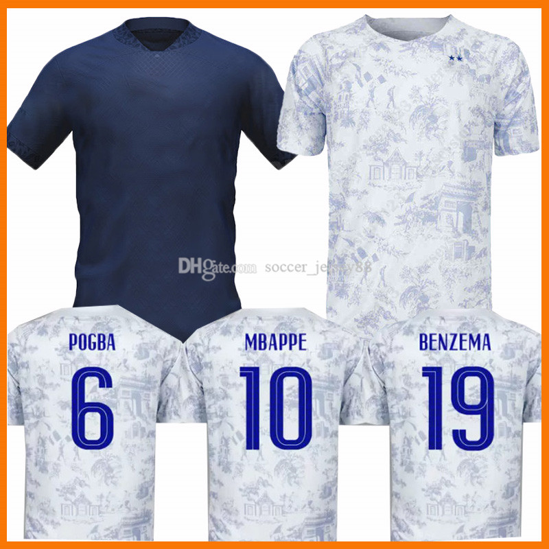 22 23 MBAPPE BENZEMA Soccer jerseys 2022 2023 GRIEZMANN POGBA GIROUD KANTE home away Football shirts men kids kit French Maillot de foot 2022-23 uniforms, Men/kids home
22 23 MBAPPE BENZEMA Soccer jerseys 2022 2023 GRIEZMANN POGBA GIROUD KANTE home away Football shirts men kids kit French Maillot de foot 2022-23 uniforms, Men/kids home