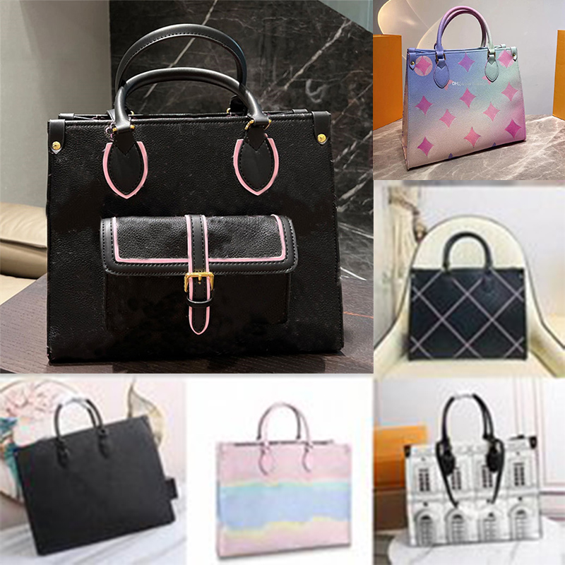 2022 Designer Onthego Tote Bag High Quality Luxury Brand Handbags Embossed Empreinte Fashion Shoulder Leather PM MM GM Black On The Go Shopping Bags, Customize 
2022 Designer Onthego Tote Bag High Quality Luxury Brand Handbags Embossed Empreinte Fashion Shoulder Leather PM MM GM Black On The Go Shopping Bags, Customize