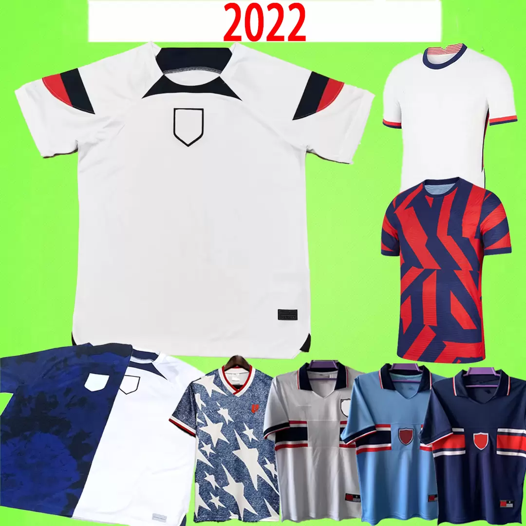 2022 world cup football shirt uniform 1994 1995 retro vintage 94 95 United kids kit states home away men 2023 UsAs America soccer jersey American 2023 PULISIC MCKENNIE, 2022 away
2022 world cup football shirt uniform 1994 1995 retro vintage 94 95 United kids kit states home away men 2023 UsAs America soccer jersey American 2023 PULISIC MCKENNIE, 2022 away