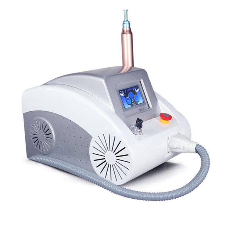 Portable Picosecond Laser Machine - Tattoo and Pigment Removal, Carbon Peeling, Facial Cleaning, Skin Rejuvenation Equipment for Professional Beauty T