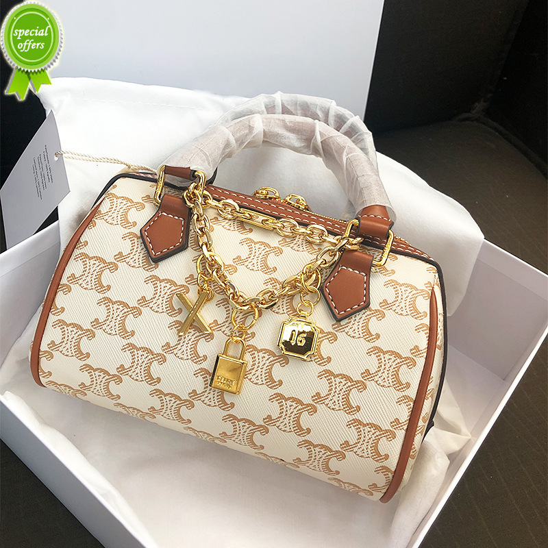 Designer Clutch Bag Evening Clutches Luxury Handbags Women's New 2022 Arc De Chain Mini Boston Handbag Shoulder Msenger Trend, Original box old flower
Designer Clutch Bag Evening Clutches Luxury Handbags Women's New 2022 Arc De Chain Mini Boston Handbag Shoulder Msenger Trend, Original box old flower
