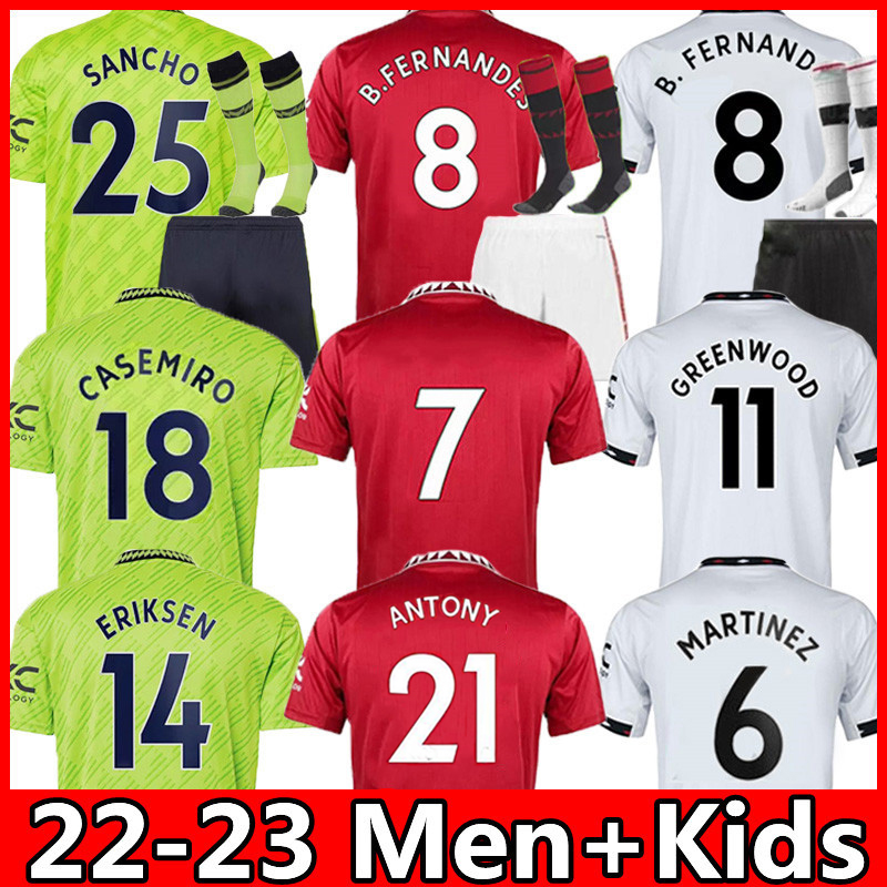 2022 2023 MANCHESTER CASEMIRO SANCHO Soccer Jerseys MAN B. FERNANDES UTD ANTONY 22 23 RASHFORD MARTINEZ Elanga FRED Eriksen VARANE GREENWOOD football shirt Kids Kit, 22-23 home kids
2022 2023 MANCHESTER CASEMIRO SANCHO Soccer Jerseys MAN B. FERNANDES UTD ANTONY 22 23 RASHFORD MARTINEZ Elanga FRED Eriksen VARANE GREENWOOD football shirt Kids Kit, 22-23 home kids