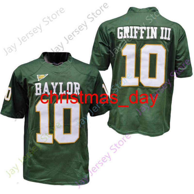 Men's T Shirts 2020 New NCAA Baylor Jerseys 10 RG3 Robert Griffin III College Football Jersey Green White Yellow Size Youth Adult
Men's T Shirts 2020 New NCAA Baylor Jerseys 10 RG3 Robert Griffin III College Football Jersey Green White Yellow Size Youth Adult