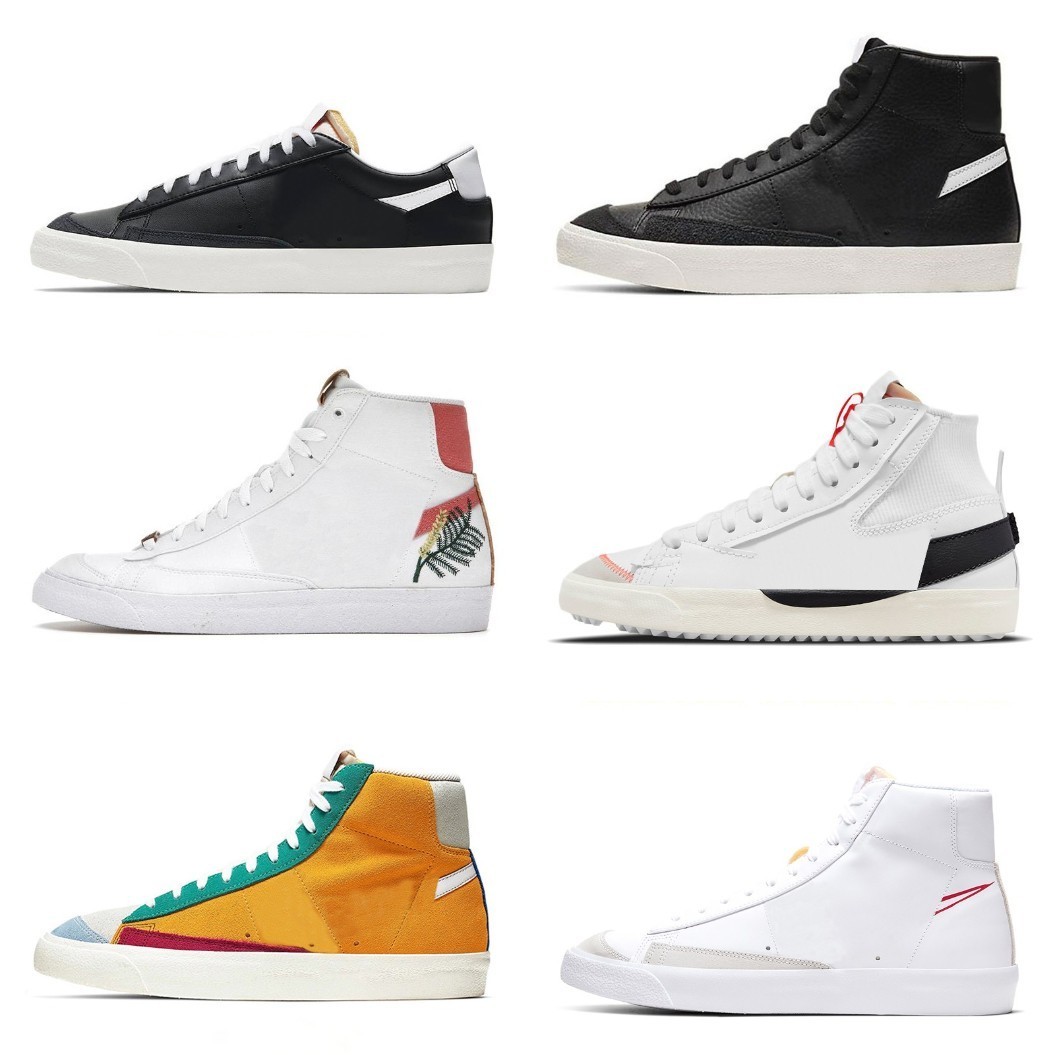 2022 Blazer Mid 77 Vintage Jumbo Casual Shoes Mens Women Blazers OG Black White Red Indigo Pomegranate White Indigo Punch Sail Gum Trainers Designer Platform Sneaker, Please contact us
2022 Blazer Mid 77 Vintage Jumbo Casual Shoes Mens Women Blazers OG Black White Red Indigo Pomegranate White Indigo Punch Sail Gum Trainers Designer Platform Sneaker, Please contact us