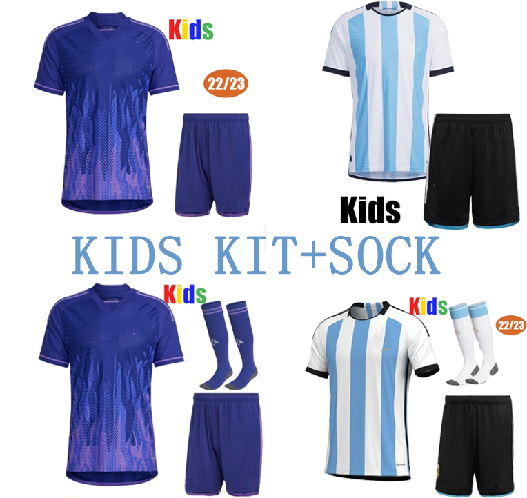 Kids Kit 22 23 Argentina Soccer Jerseys DYBALA 2022 2023 Fans Player Version LAUTARO MARTINEZ DI MARIA Football Shirt KUN AGUERO 1986 retro MARADONA Jersey, Yellow
Kids Kit 22 23 Argentina Soccer Jerseys DYBALA 2022 2023 Fans Player Version LAUTARO MARTINEZ DI MARIA Football Shirt KUN AGUERO 1986 retro MARADONA Jersey, Yellow