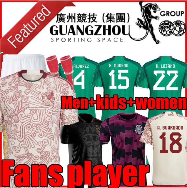 World CupS 2022 Mexico 22 23 CHICHARITO LOZANO DOS SANTOS soccer jersey home away football shirt Kids kit women Men sets uniforms Fans player Version, Fans 2021 purple+60year patchs
World CupS 2022 Mexico 22 23 CHICHARITO LOZANO DOS SANTOS soccer jersey home away football shirt Kids kit women Men sets uniforms Fans player Version, Fans 2021 purple+60year patchs